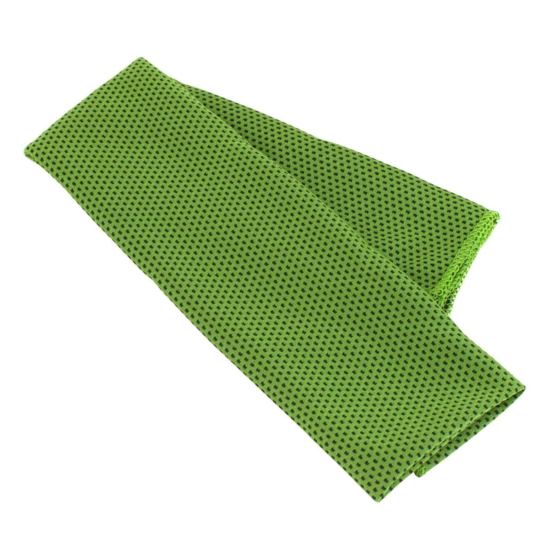 TOALLA DEPORTIVA BLU FIT 28 X 88 VERDE - 1