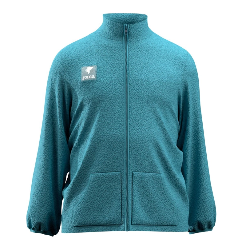 POLERON POLAR OUTDOOR NIÑO JOMA CAMP JR AZUL - 1