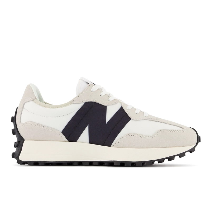 ZAPATILLAS URBANA MUJER NEW BALANCE 327 BLANCAS/NEGRAS - 1