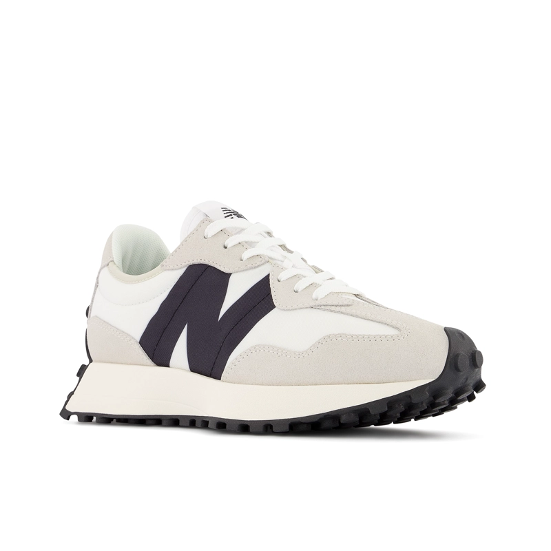 ZAPATILLAS URBANA MUJER NEW BALANCE 327 BLANCAS/NEGRAS - 4