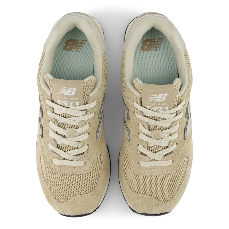 ZAPATILLAS URBANA MUJER NEW BALANCE 574 VERDE/BLANCA - 3