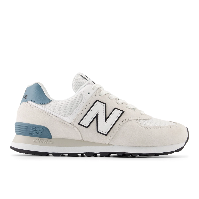 ZAPATILLAS URBANA UNISEX NEW BALANCE 574 GRIS/AZUL - 1