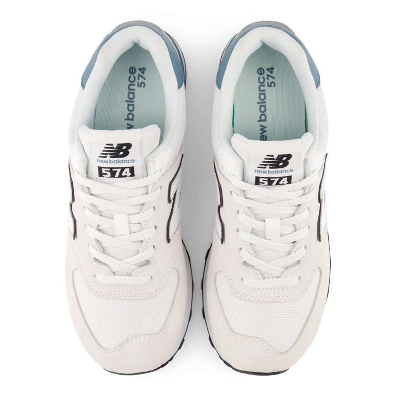 ZAPATILLAS URBANA UNISEX NEW BALANCE 574 GRIS/AZUL - 3