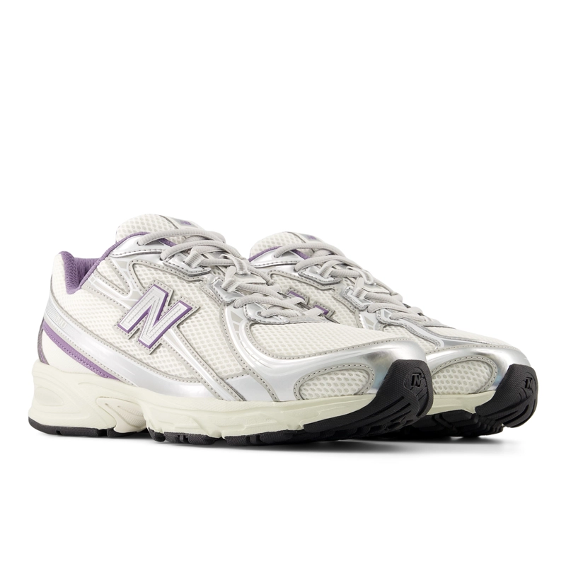 ZAPATILLAS URBANA UNISEX NEW BALANCE 740 BLANCAS/MORADAS - 3