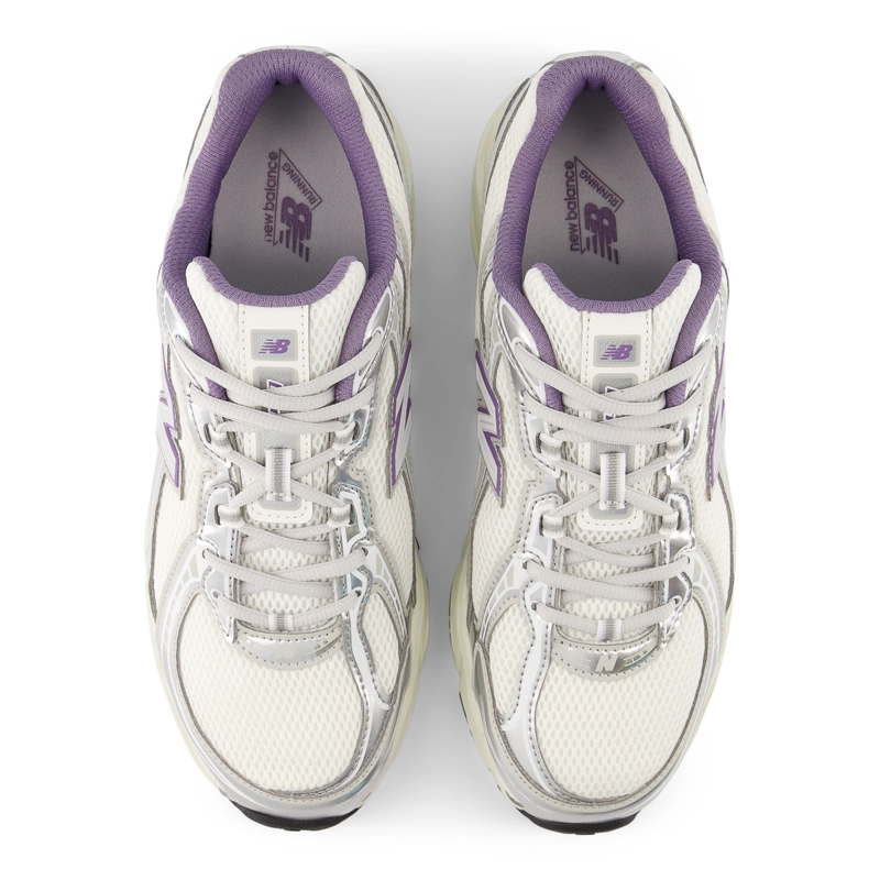 ZAPATILLAS URBANA UNISEX NEW BALANCE 740 BLANCAS/MORADAS - 4