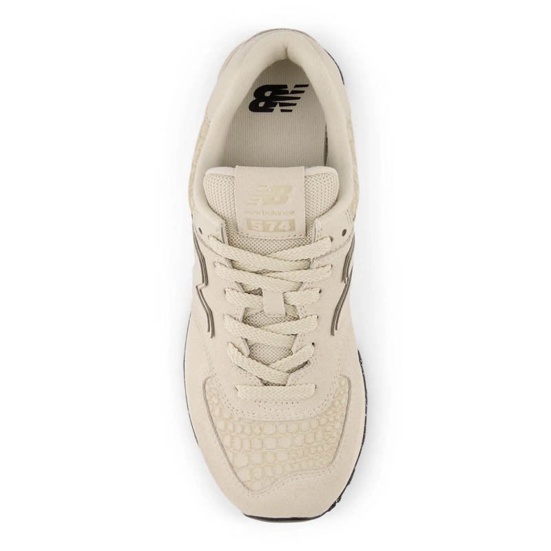 ZAPATILLAS URBANAS MUJER NEW BALANCE 574 BEIGE/BLANCA - 3