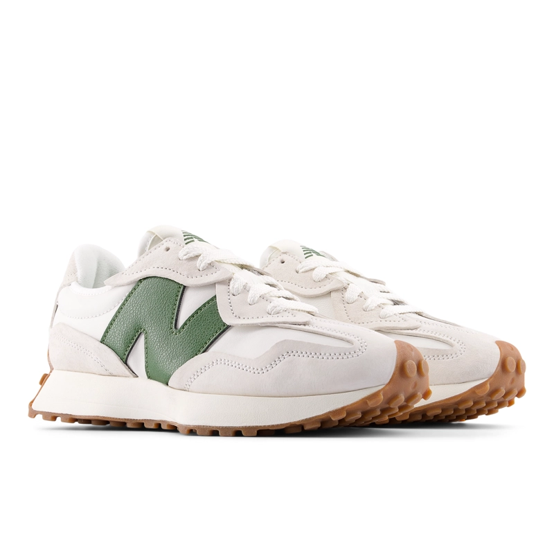 ZAPATILLAS URBANAS UNISEX NEW BALANCE 327BLANCAS/VERDE - 3