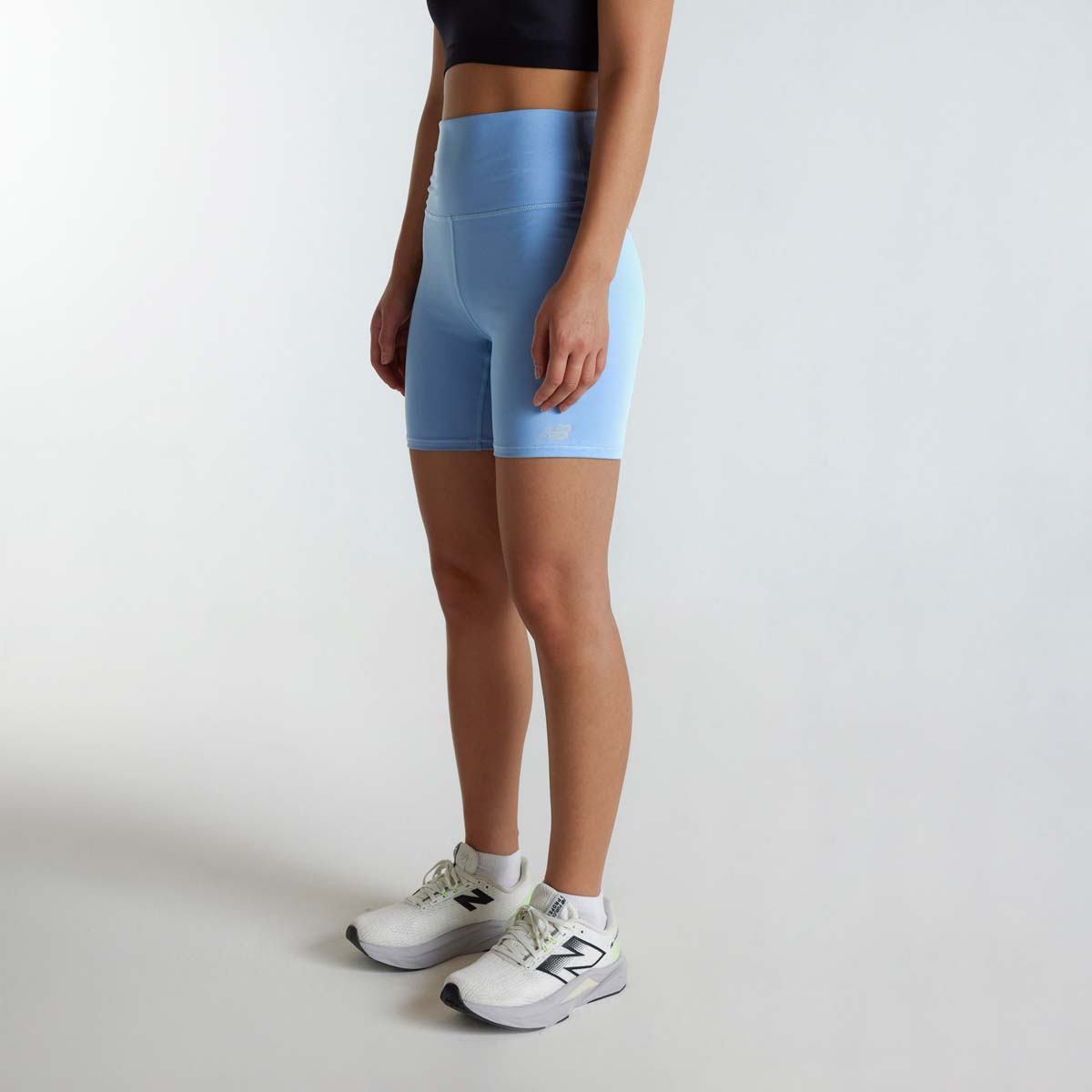 CALZAS MUJER NEW BALANCE HARMONY HIGH RISE CELESTE - 3