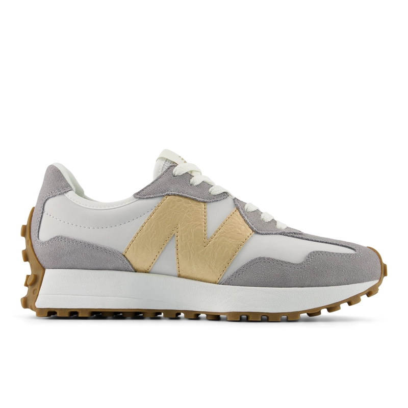 ZAPATILLAS URBANAS MUJER NEW BALANCE 327 GRIS/BEIGE - 1