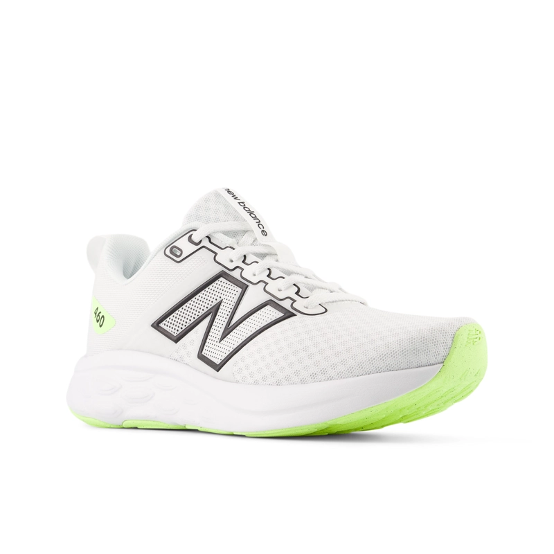 ZAPATILLAS RUNNING MUJER NEW BALANCE 460 V4 BLANCAS/NEGRAS - 4