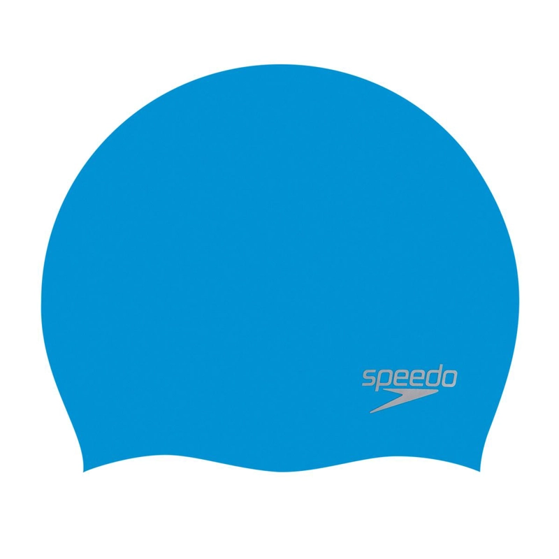 GORRO NATACION SPEEDO PLAIN MOULDED SILLICONE CAP AZUL - 1
