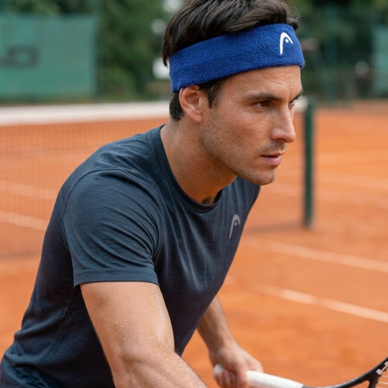 CINTILLO TENIS HEAD HEADBAND AZUL - 1