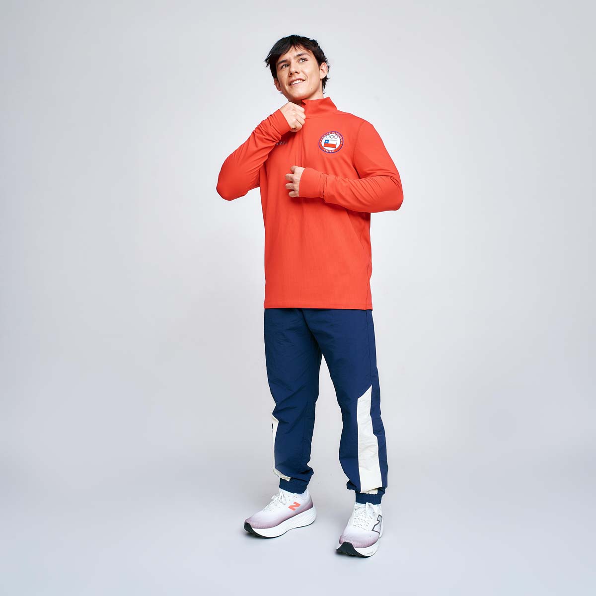 POLERON ENTRENAMIENTO HOMBRE SPARTA TEAM CHILE QUARTER ZIP A - 2