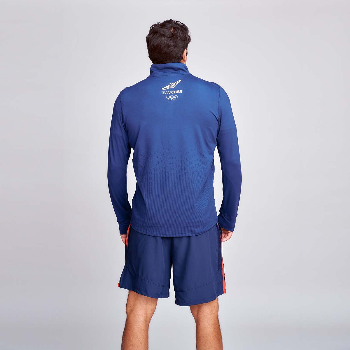 POLERON ENTRENAMIENTO HOMBRE SPARTA TEAM CHILE QUARTER ZIP - 2