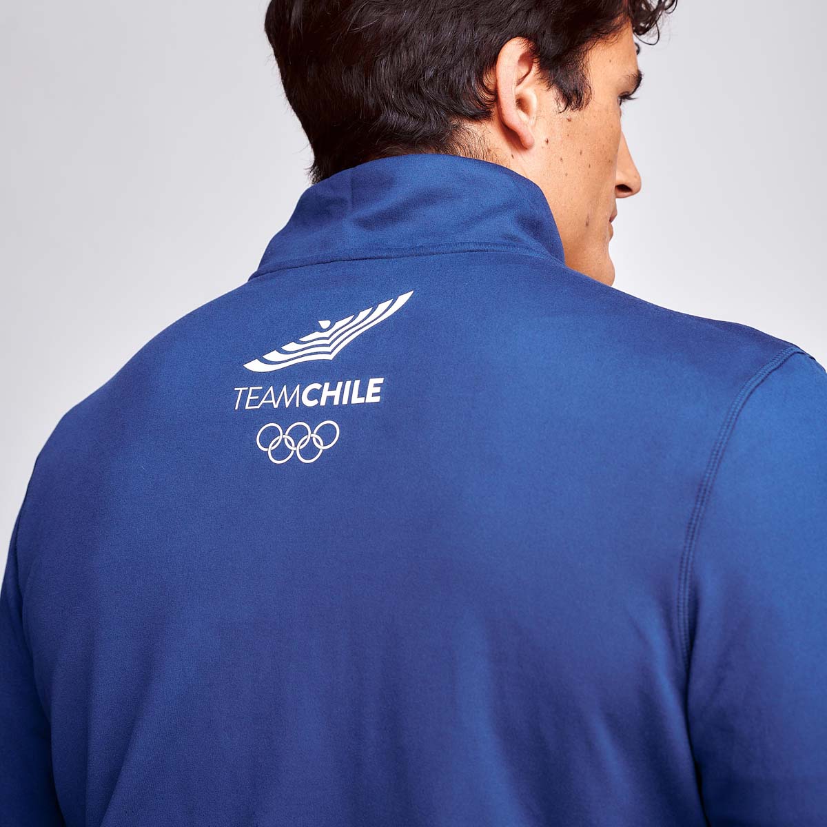 POLERON ENTRENAMIENTO HOMBRE SPARTA TEAM CHILE QUARTER ZIP - 6