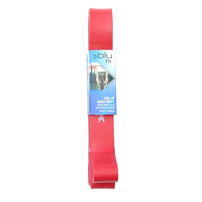 BANDA ELASTICA FITNESS BLU FIT FUERTE ROJA - 2