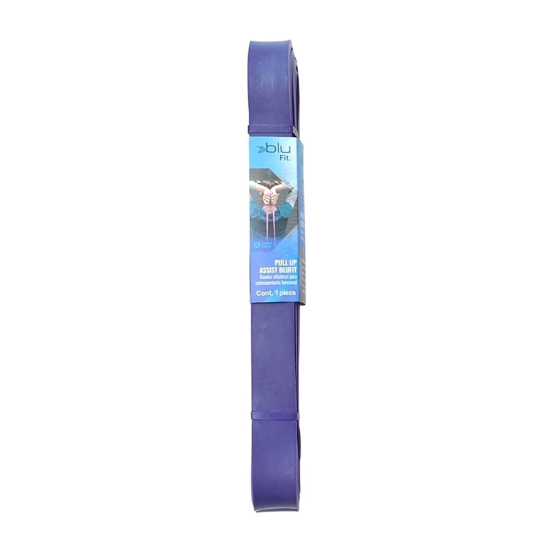BANDA ELASTICA FITNESS BLU FIT MEDIUM MORADA - 2