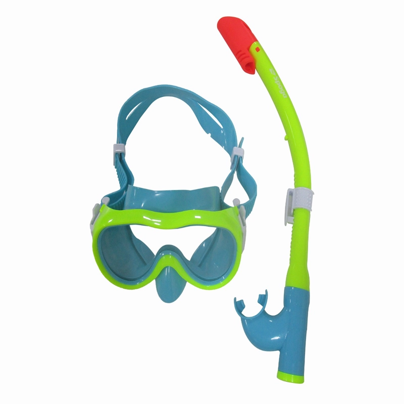 SET SNORKEL INFANTIL SPOGA BICOLOR - 1