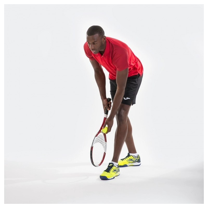 SHORT TENIS HOMBRE JOMA MASTER NEGRO - 2