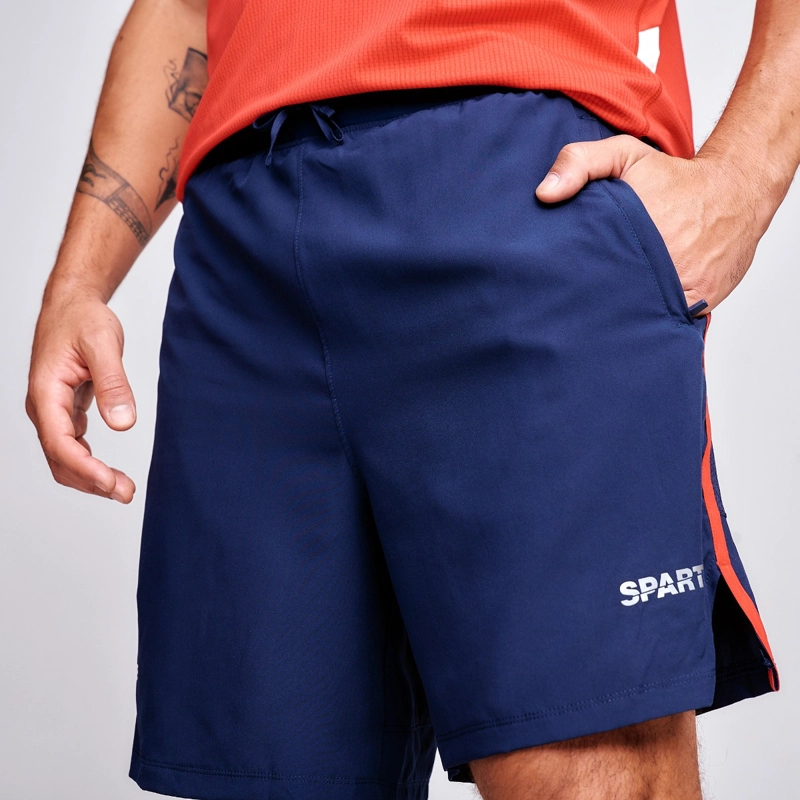 SHORT ENTRENAMIENTO HOMBRE SPARTA TEAM CHILE 7'' AZUL - 1