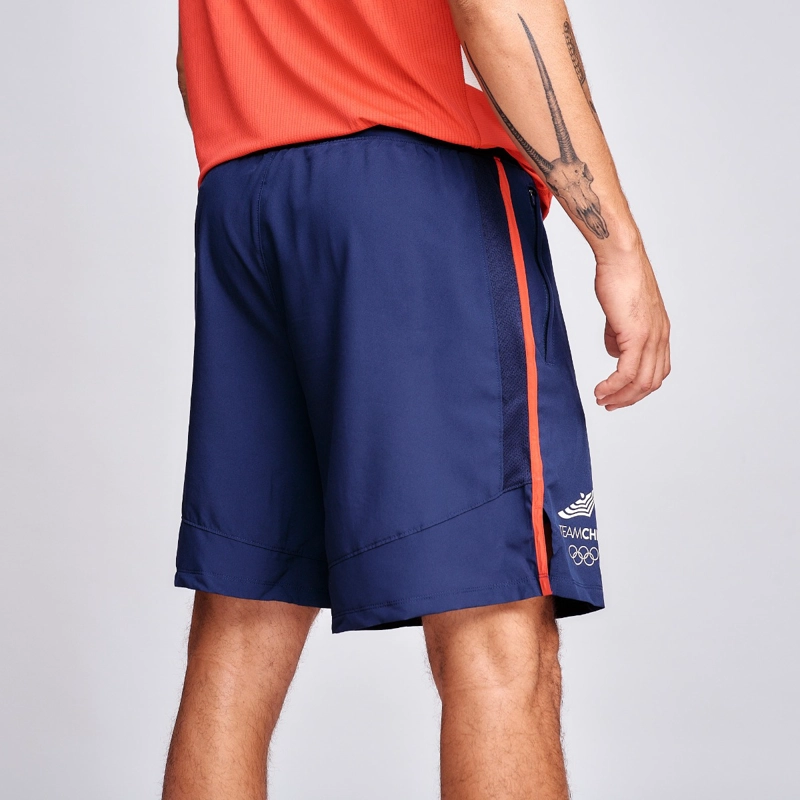 SHORT ENTRENAMIENTO HOMBRE SPARTA TEAM CHILE 7'' AZUL - 3