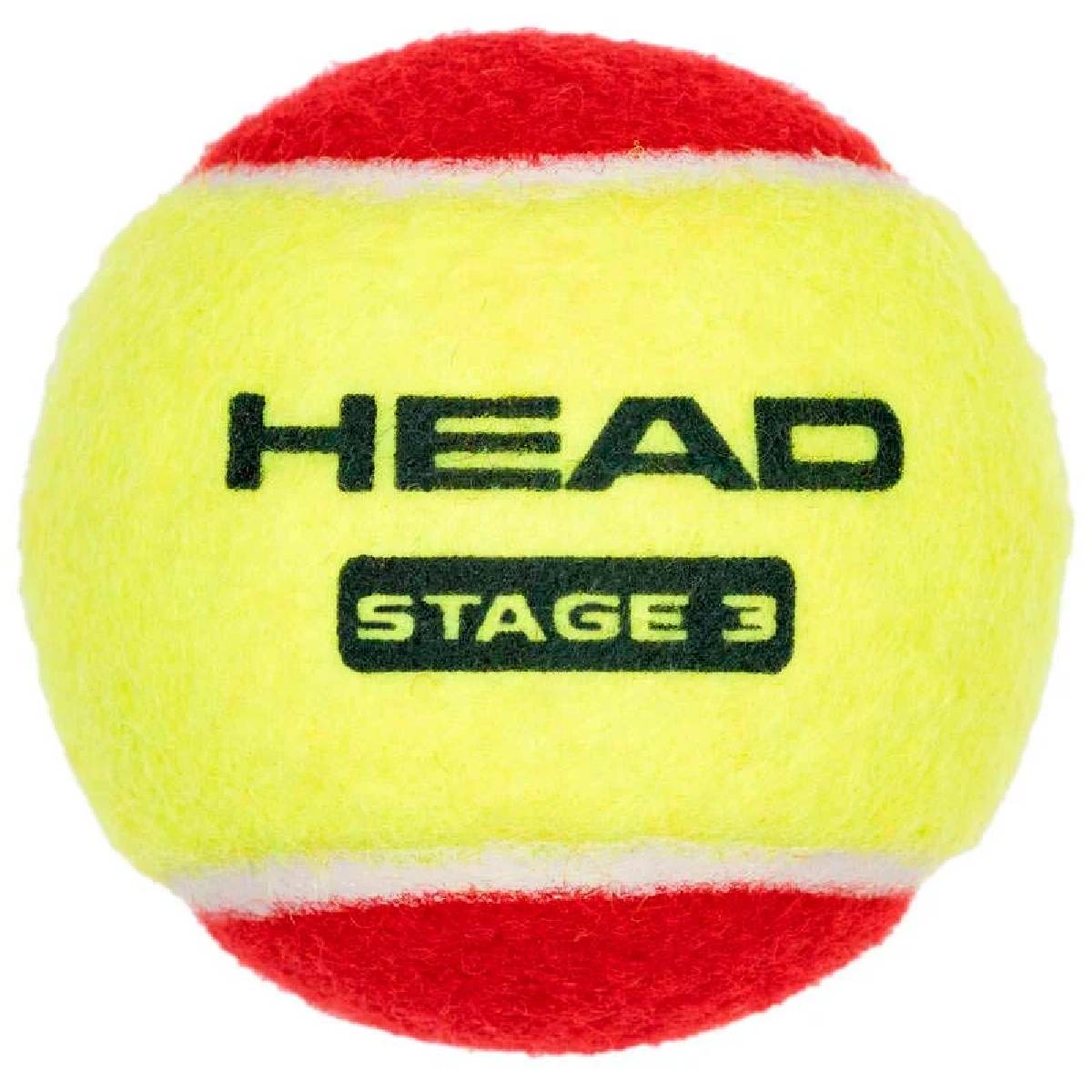 PELOTAS TENIS HEAD STAGE 3 3B AMARILLA - 2