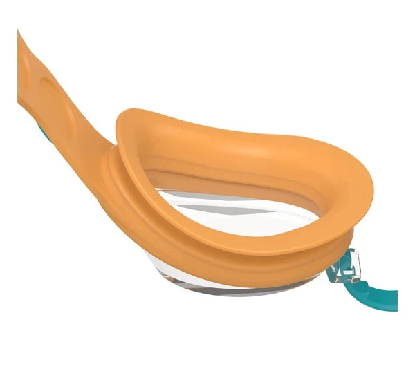 LENTES NATACION JUNIOR SPEEDO SQUAD SPOT NARANJO - 4