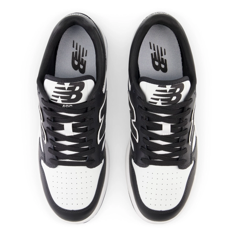 ZAPATILLAS URBANAS HOMBRE NEW BALANCE 480 NEGRAS/BLANCAS - 3