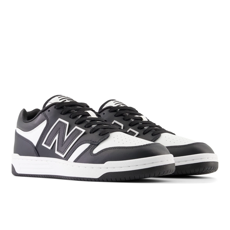 ZAPATILLAS URBANAS HOMBRE NEW BALANCE 480 NEGRAS/BLANCAS - 4