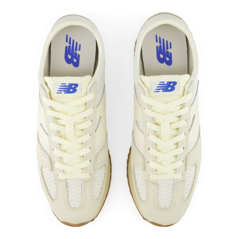 ZAPATILLAS URBANAS UNISEX NEW BALANCE 471 BEIGE/BLANCAS - 3