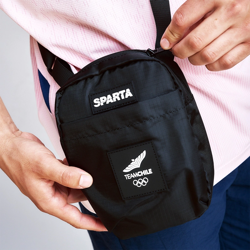 BOLSO CROSSBODY SPARTA TEAM CHILE NEGRO - 1