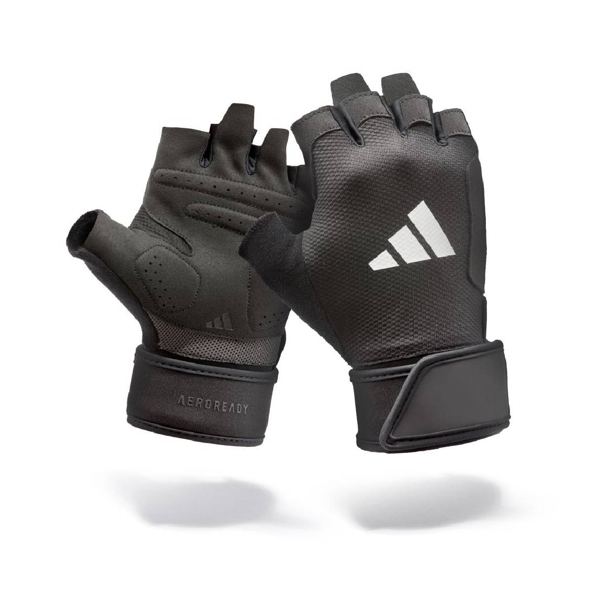 GUANTES FITNESS UNISEX ADIDAS STRENGTH TRAINING NEGRO - 1