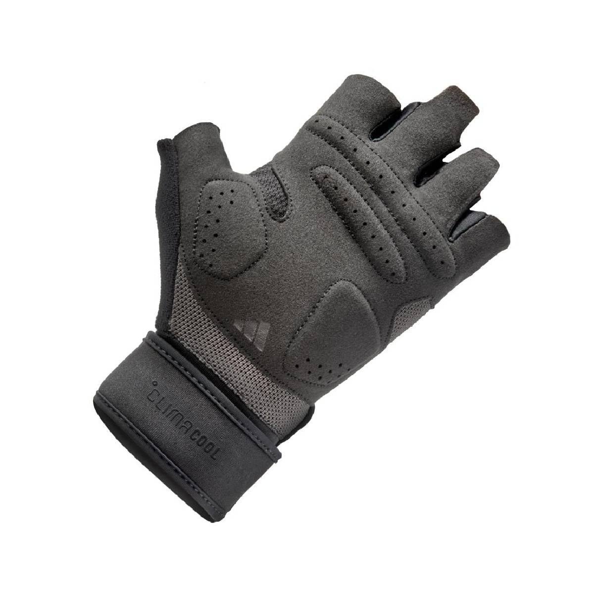 GUANTES FITNESS UNISEX ADIDAS STRENGTH TRAINING NEGRO - 3