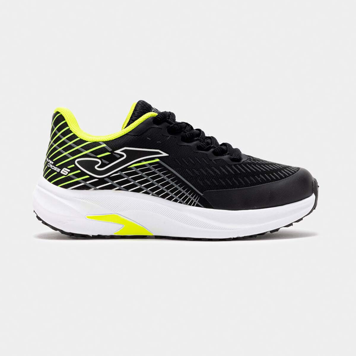 ZAPATILLAS RUNNING NIÑOS JOMA SUPER CROSS JR 25 NEGRA - 1