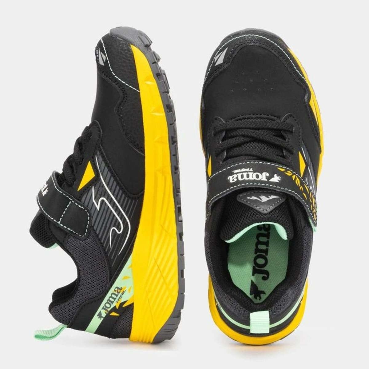 ZAPATILLAS TRAIL RUNNING NIÑOS JOMA TUNDRA JR 25 NEGRA - 4