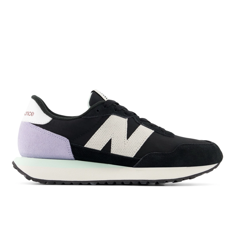ZAPATILLAS URBANAS MUJER NEW BALANCE 237 NEGRA/MORADA - 1