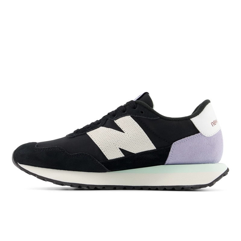 ZAPATILLAS URBANAS MUJER NEW BALANCE 237 NEGRA/MORADA - 2