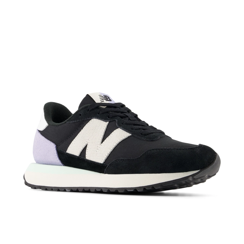 ZAPATILLAS URBANAS MUJER NEW BALANCE 237 NEGRA/MORADA - 4