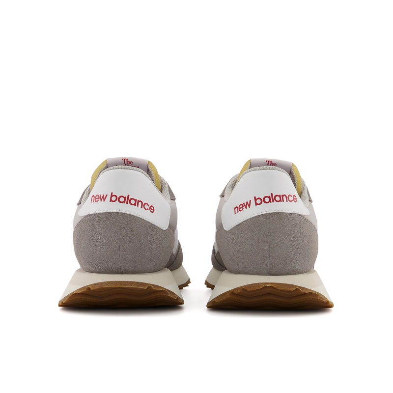 ZAPATILLAS URBANAS HOMBRE NEW BALANCE 237 BEIGE/ROJA - 4