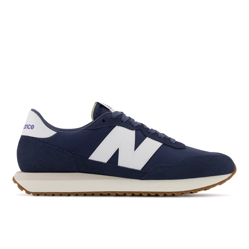 ZAPATILLAS URBANAS HOMBRE NEW BALANCE 237 AZUL/BLANCAS - 1