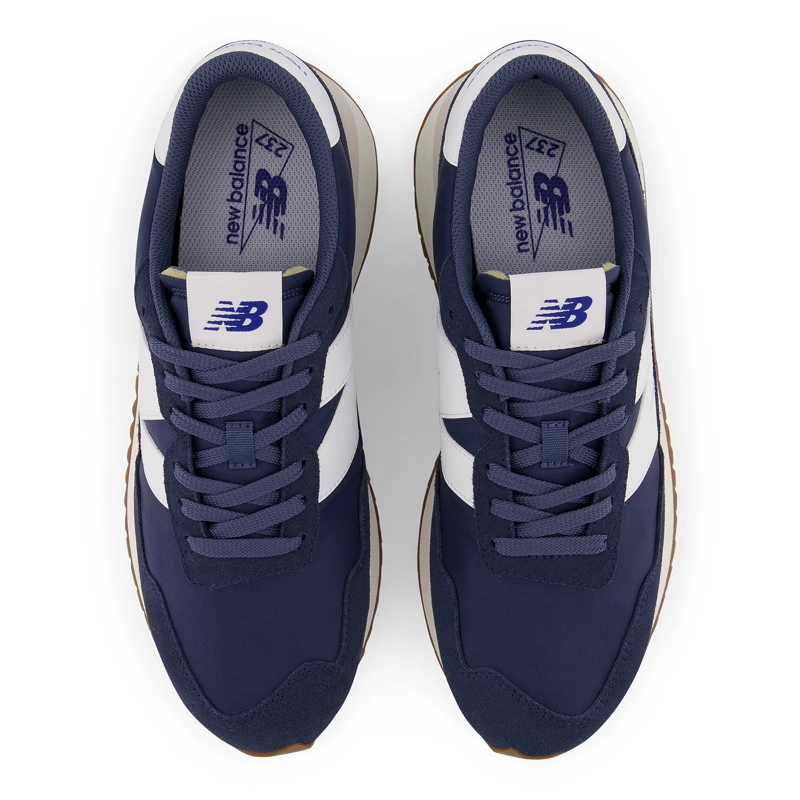 ZAPATILLAS URBANAS HOMBRE NEW BALANCE 237 AZUL/BLANCAS - 3