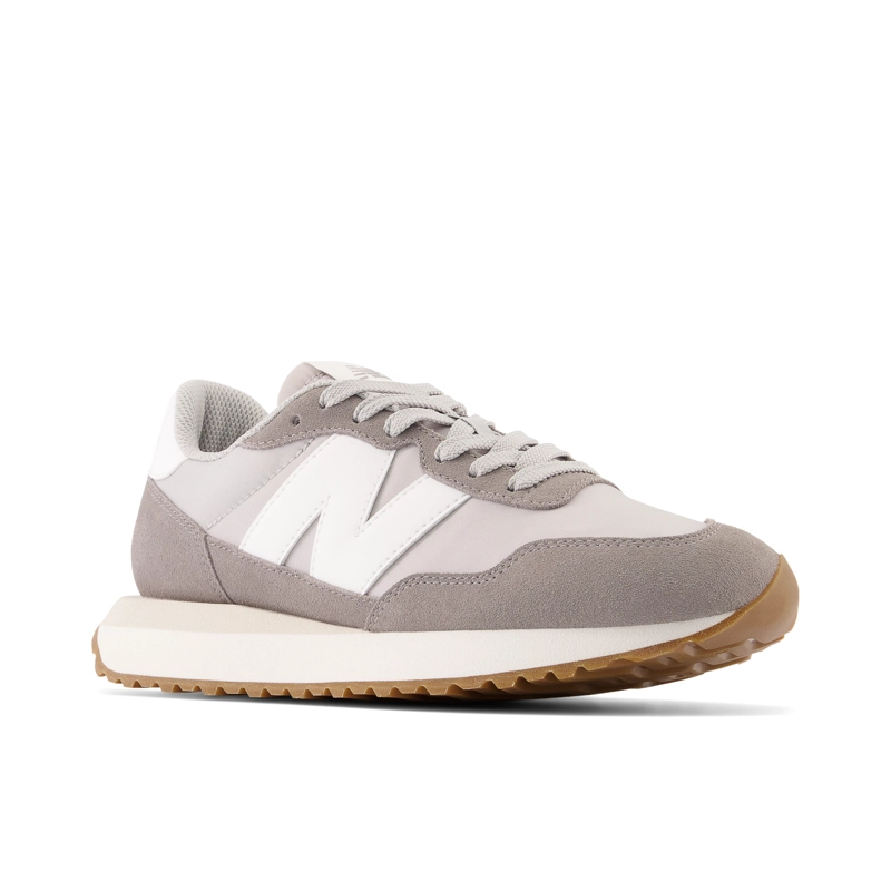 ZAPATILLAS URBANAS MUJER NEW BALANCE 237 BEIGE/BLANCAS - 4