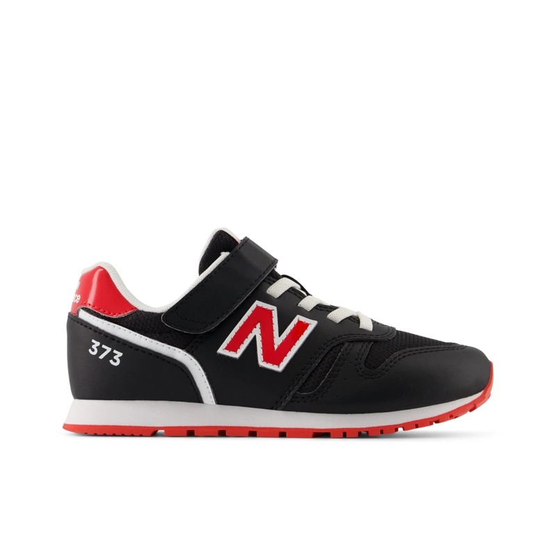 ZAPATILLAS URBANAS NIÑOS NEW BALANCE 373 NEGRA/ROJA - 1