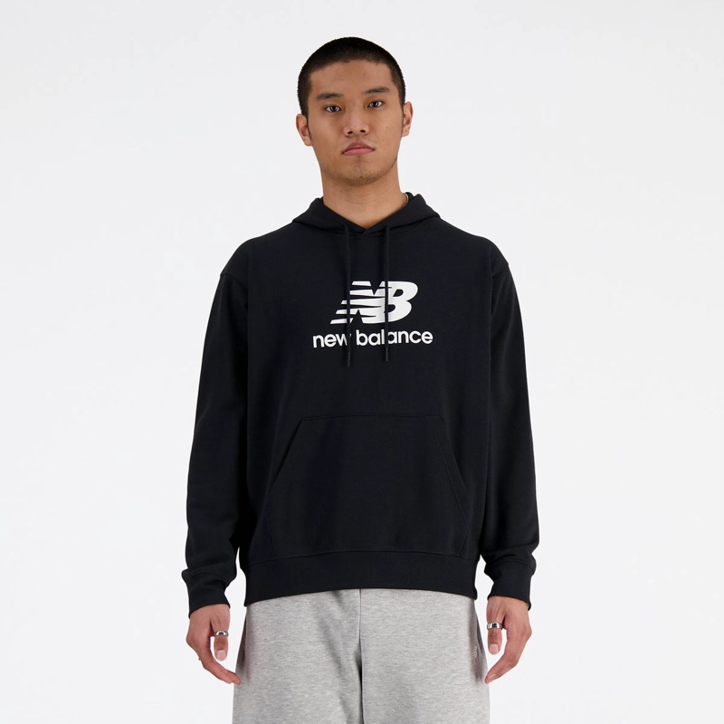 POLERON HOMBRE NEW BALANCE SPORT ESSENTIALS NEGRO - 1