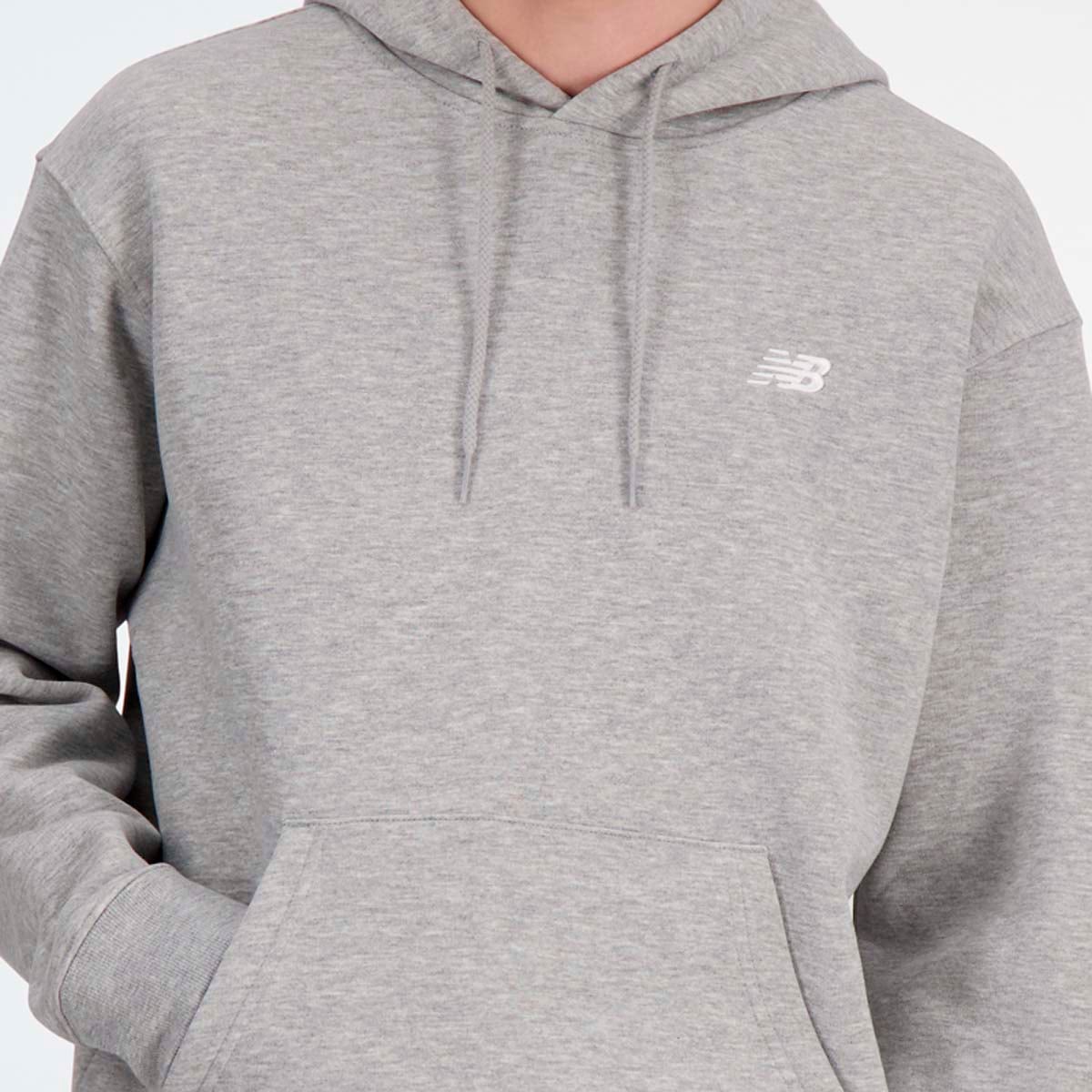 POLERON HOMBRE NEW BALANCE SPORT ESSENTIALS FRENCHTERRY GRIS - 4