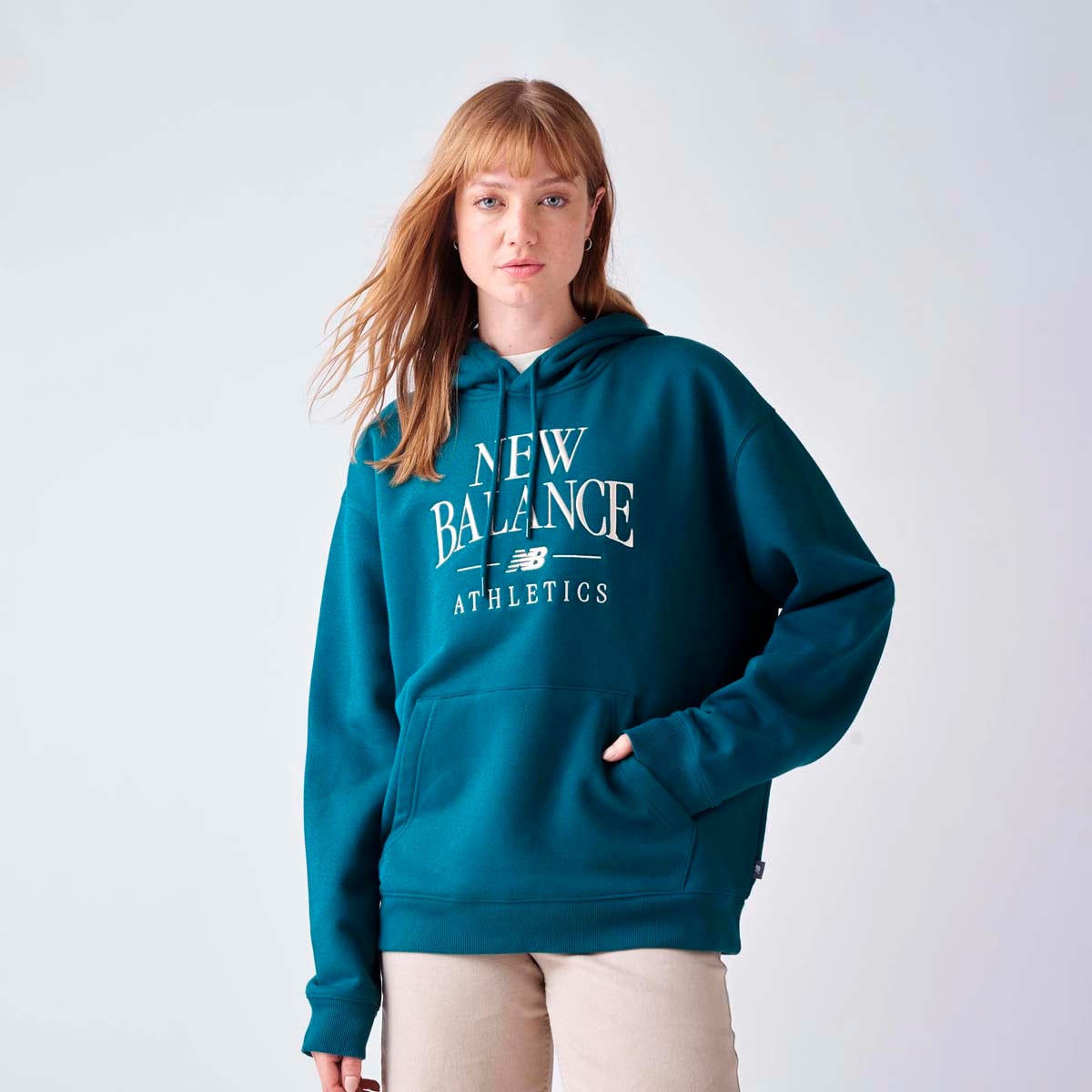 NEW BALANCE POLERON LIFESTYLE MUJER NEW BALANCE LINEAR HERITAGE VERDE
