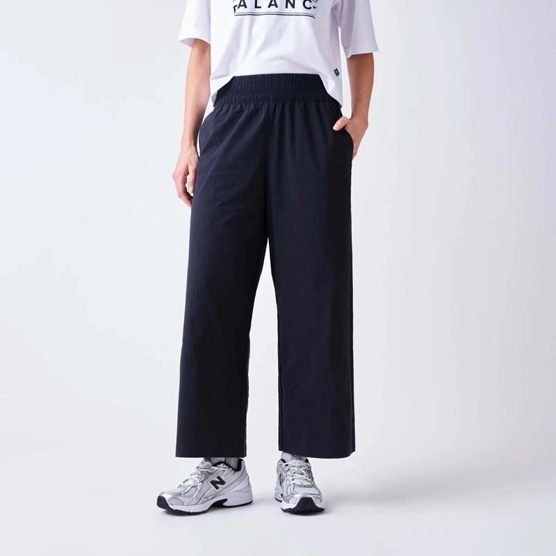 PANTALON LIFESTYLE MUJER NEW BALANCE PULL-ON PANT NEGRO - 1