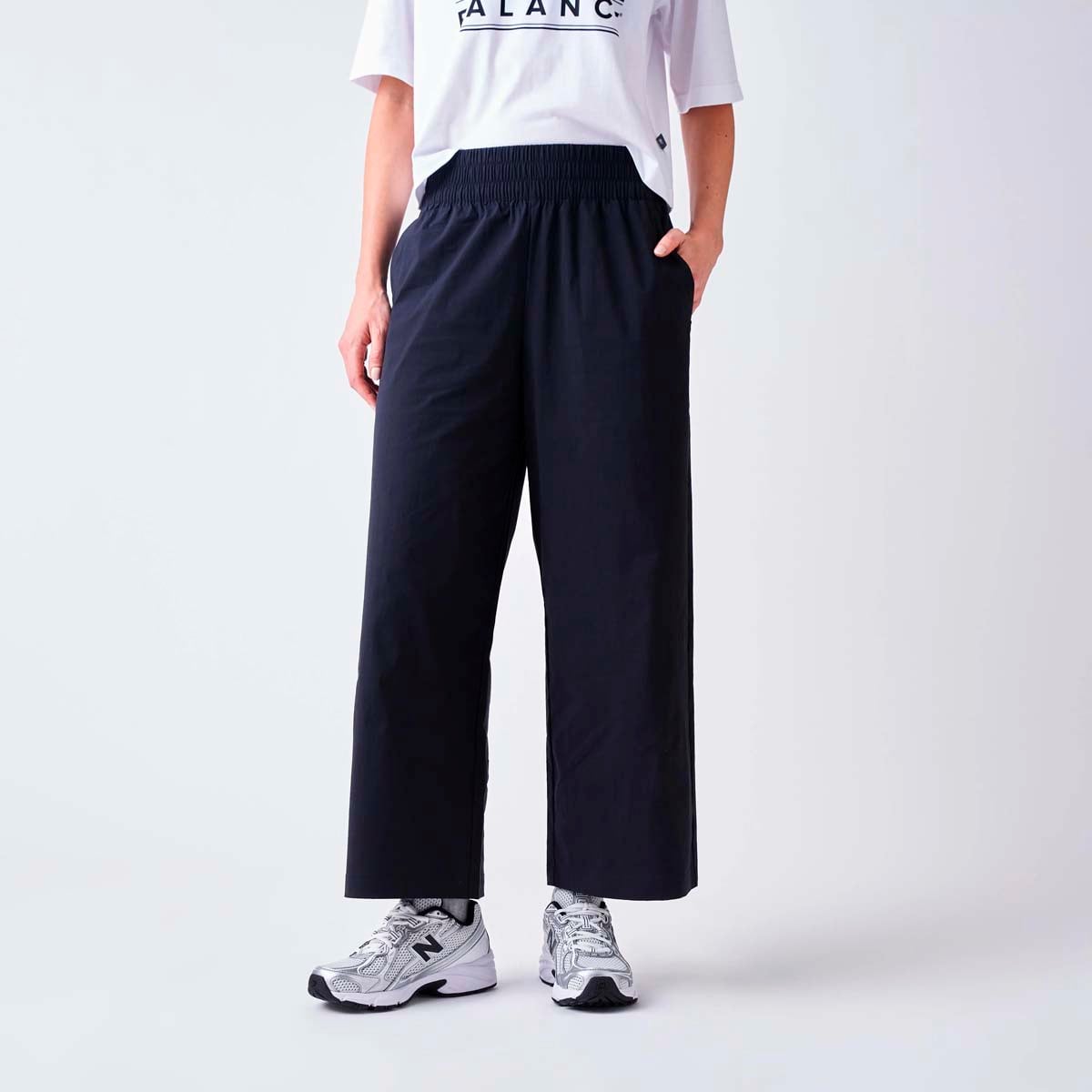 NEW BALANCE PANTALON LIFESTYLE MUJER NEW BALANCE PULL-ON PANT NEGRO