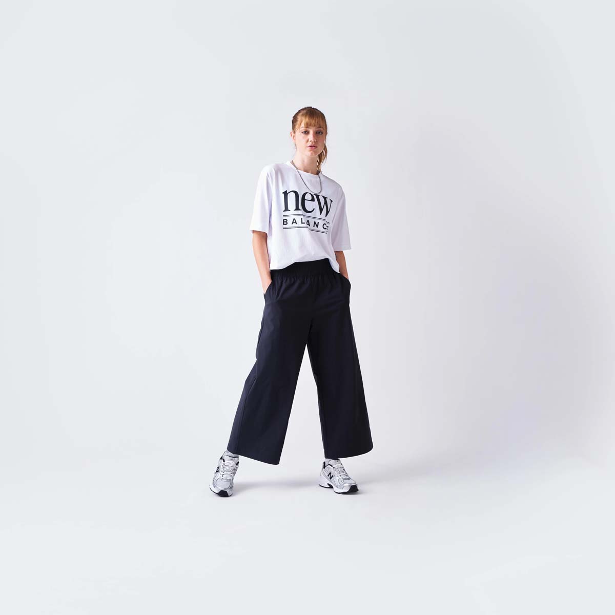 PANTALON LIFESTYLE MUJER NEW BALANCE PULL-ON PANT NEGRO - 5