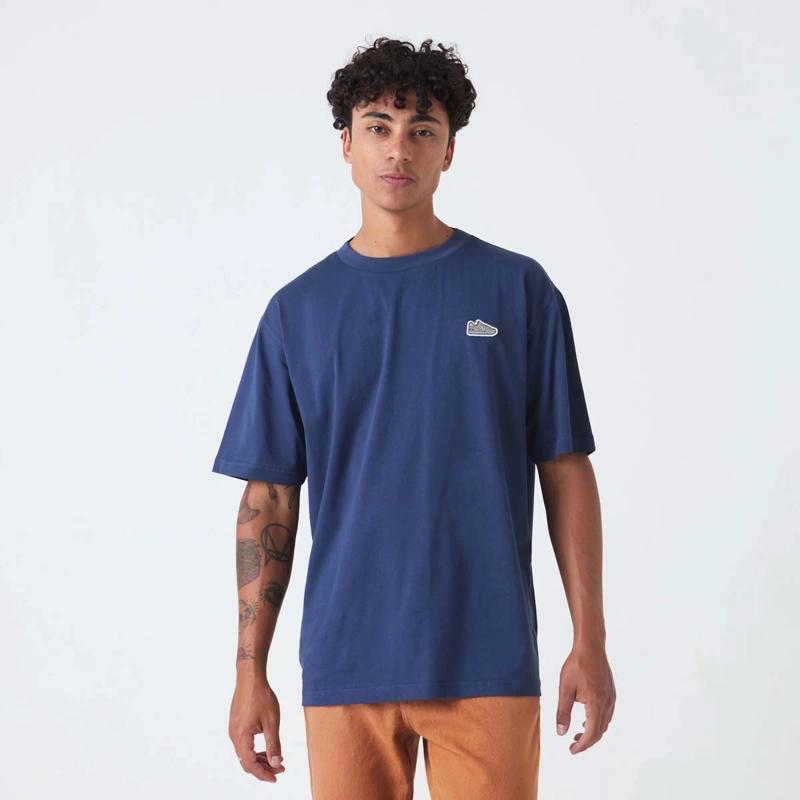 POLERA LIFESTYLE HOMBRE NEW BALANCE ATHLETICS 574 PATCH AZUL - 1